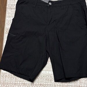 Men's Black Cargo Shorts